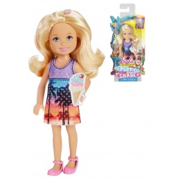 BARBIE Lalka CHELSEA Lato NA TROPIE PIESKÓW Lody